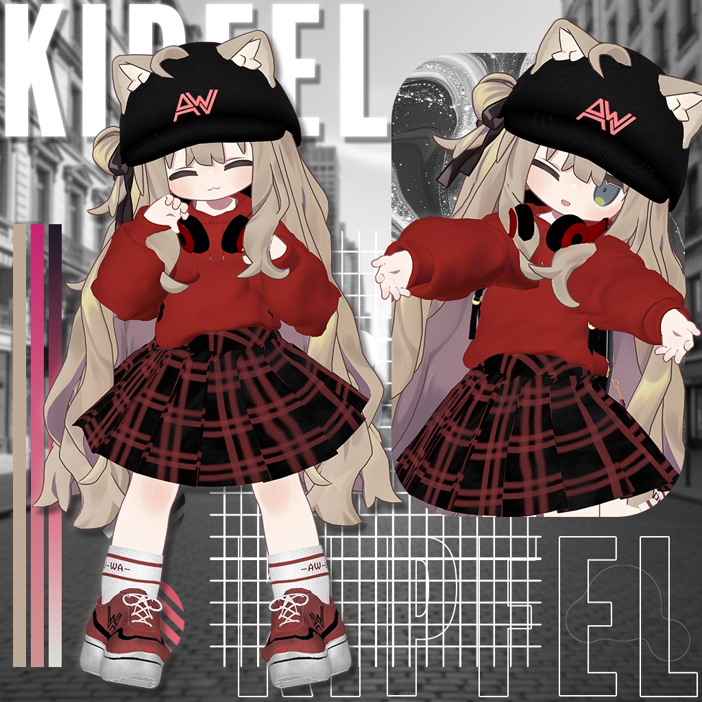 【15アバター対応】🌃Street Line Laxity🛋️