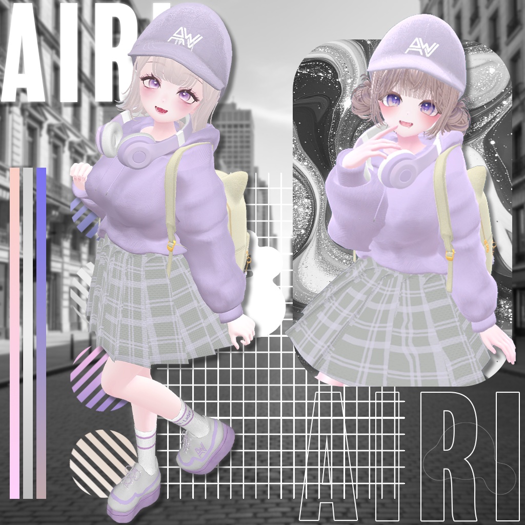 【15アバター対応】🌃Street Line Laxity🛋️