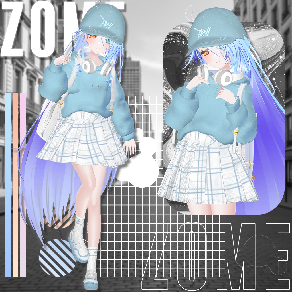 【15アバター対応】🌃Street Line Laxity🛋️