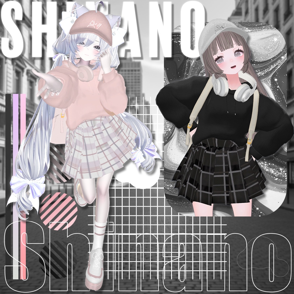 【15アバター対応】🌃Street Line Laxity🛋️