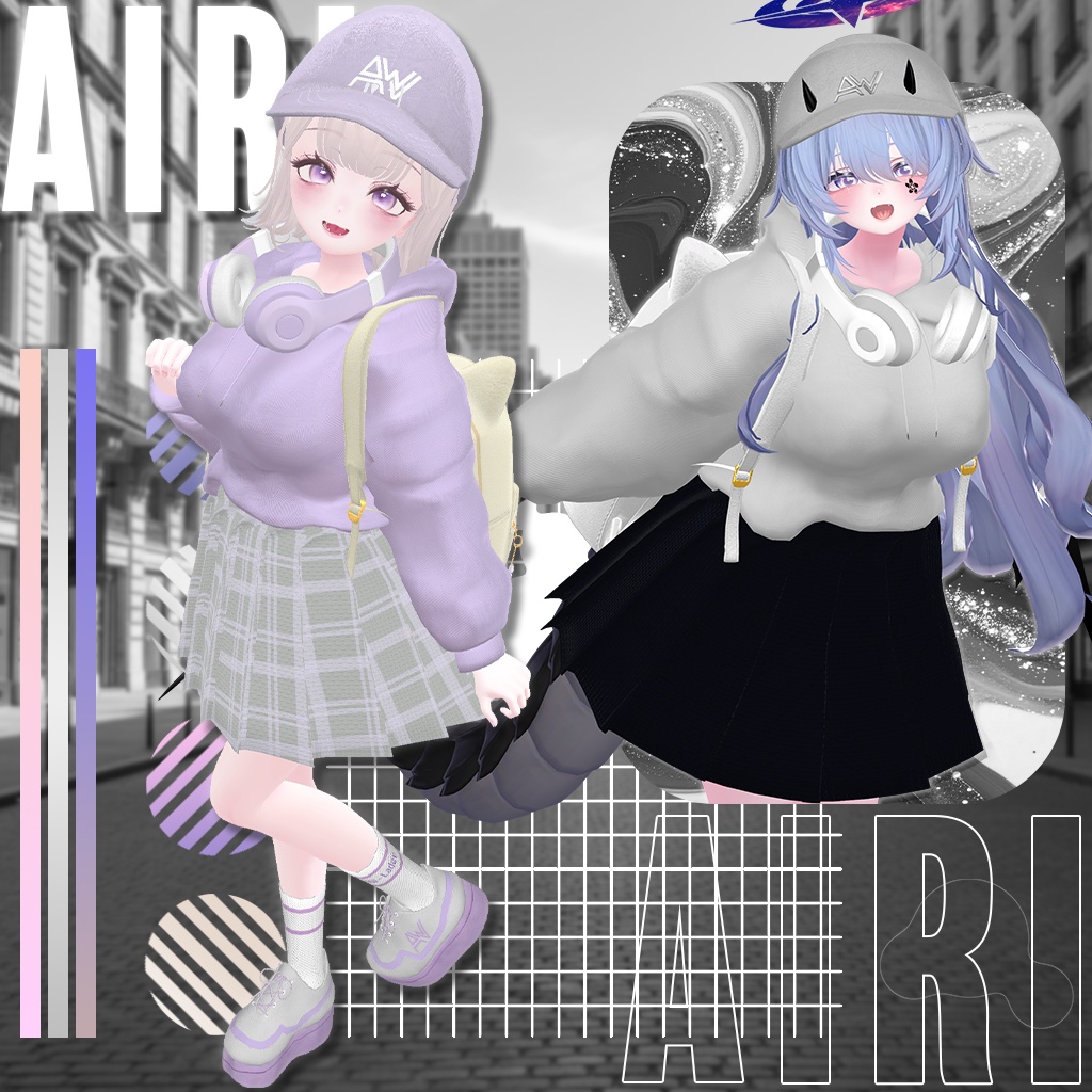 【15アバター対応】🌃Street Line Laxity🛋️