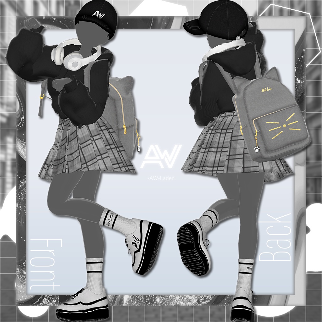 【15アバター対応】🌃Street Line Laxity🛋️