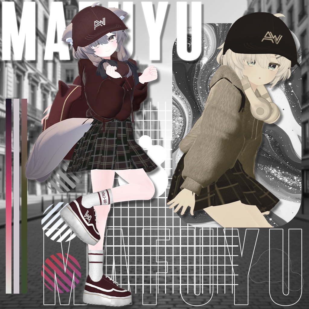 【15アバター対応】🌃Street Line Laxity🛋️