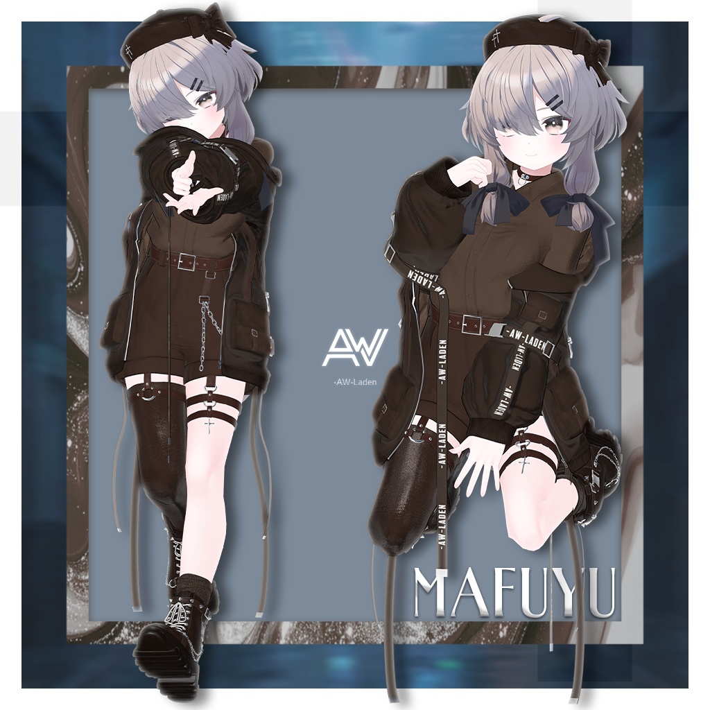 ⟡.·*.発売記念SALE⟡.·*.【21アバター対応】🖤Nocturne Velvet⛓️