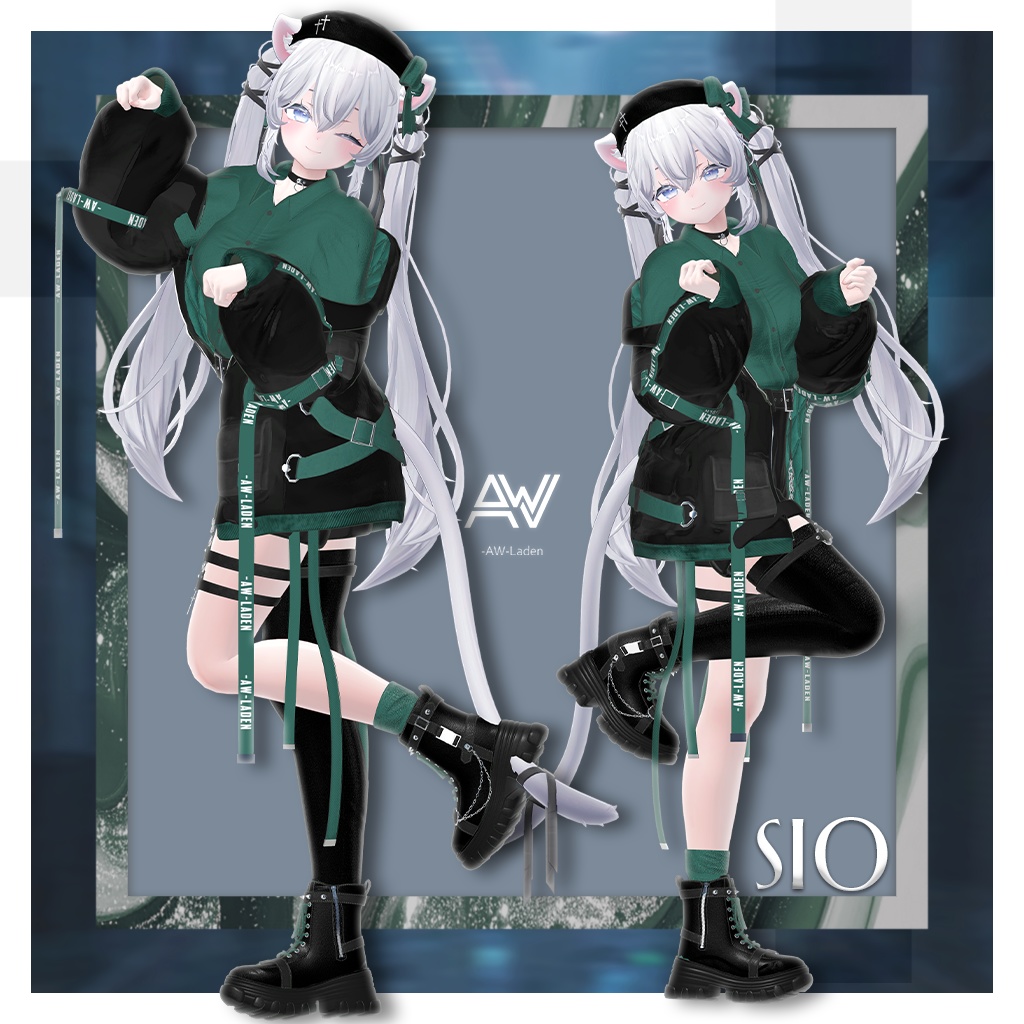 ⟡.·*.発売記念SALE⟡.·*.【21アバター対応】🖤Nocturne Velvet⛓️