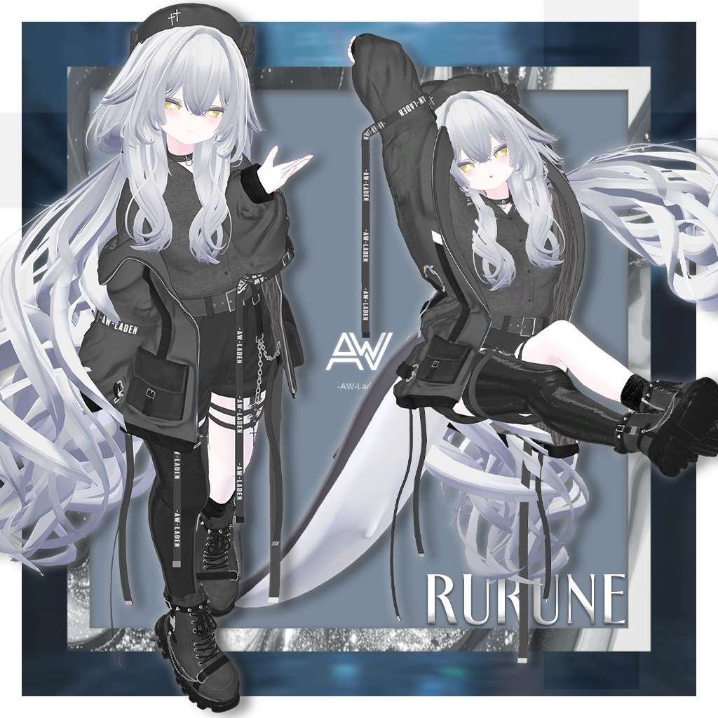 ⟡.·*.発売記念SALE⟡.·*.【21アバター対応】🖤Nocturne Velvet⛓️