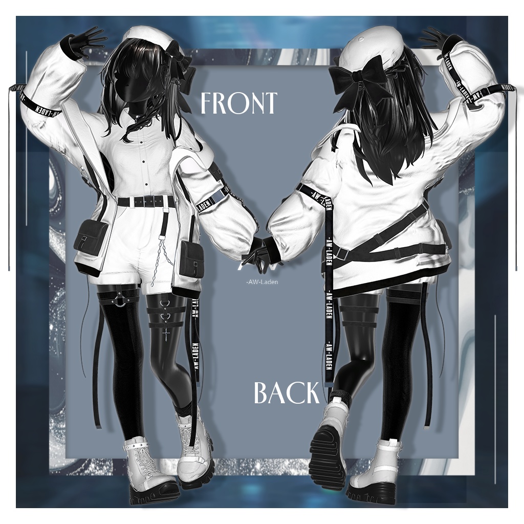 ⟡.·*.発売記念SALE⟡.·*.【21アバター対応】🖤Nocturne Velvet⛓️