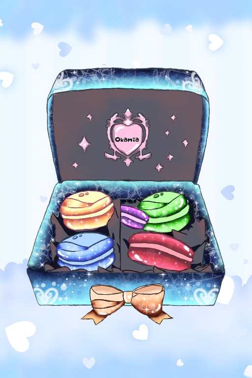 box of macaroons