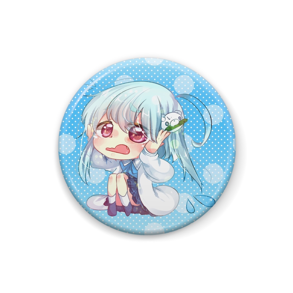 元気売りの夏芽朱夏缶バッジ③