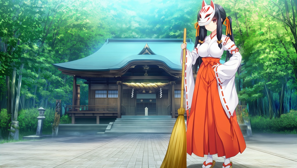 日本の巫女＿Japanese MIKO(1920×1080)