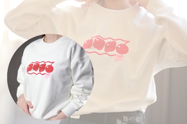 "アカピンズ”トレーナー