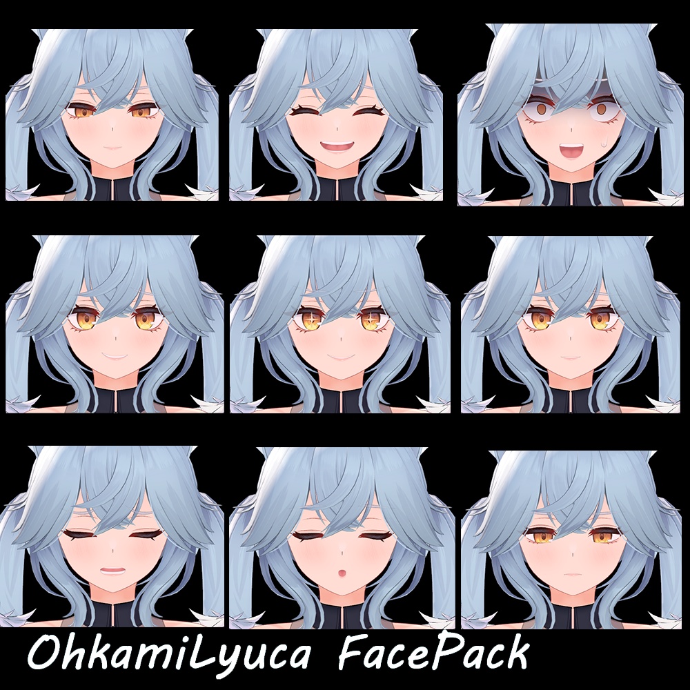 Ohkami Lyuca Facial Pack