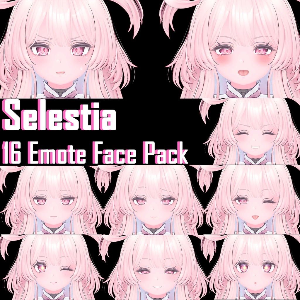 Selestia 16 Emote Face