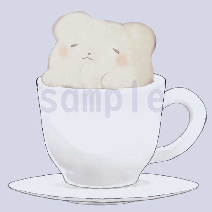 【加工OK】シンプルなコーヒーカップ【素材】