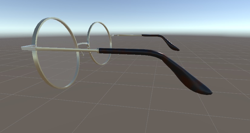 シンプル丸眼鏡