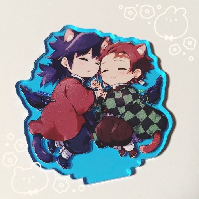 にゃんこ義炭のお昼寝アクリルスタンド&ステッカー