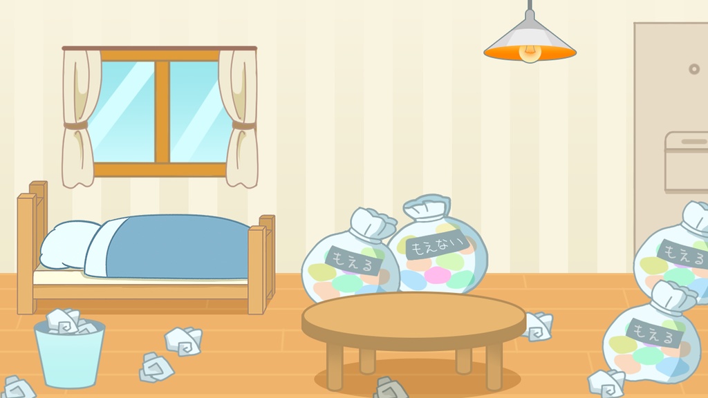 【NEETGAME】ひとり暮らしの部屋