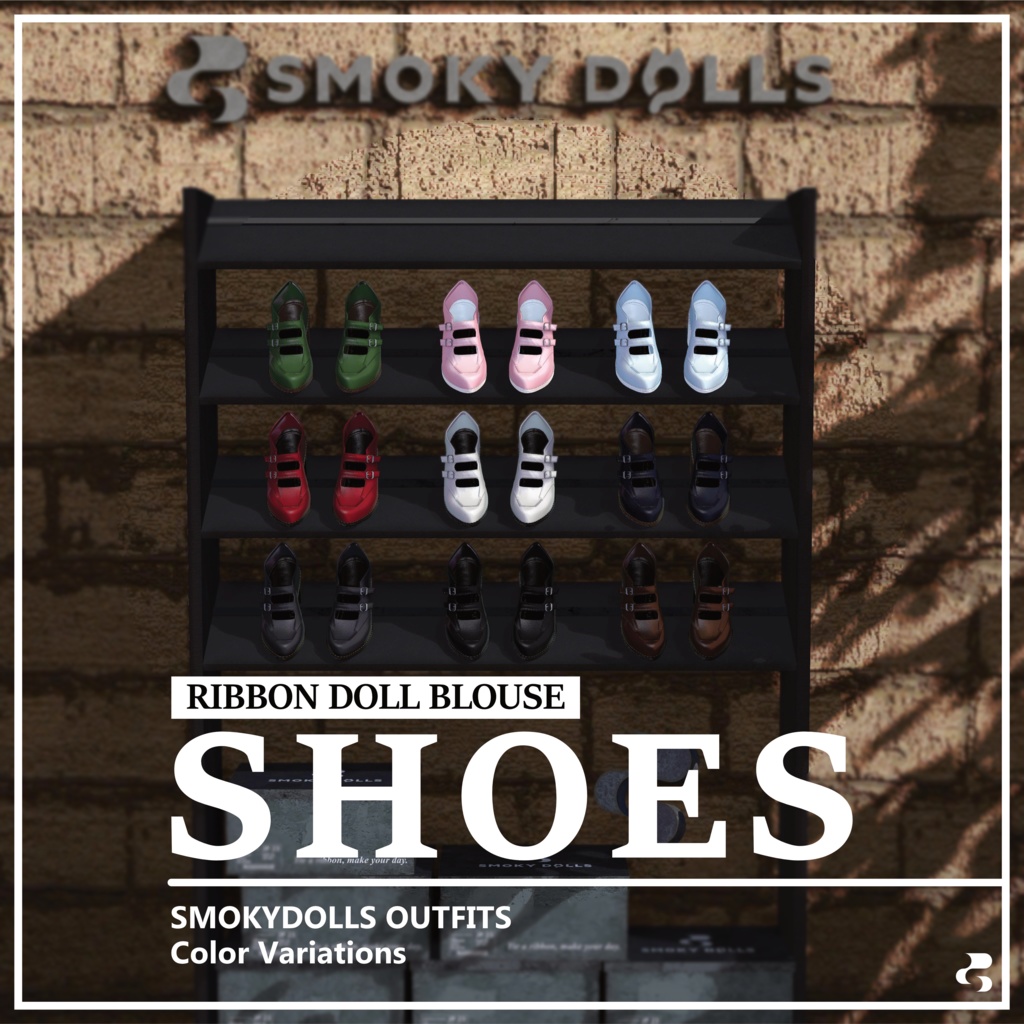 【Ribbon Doll Blouse】ヴィンテージドールコーデ【11アバター対応】