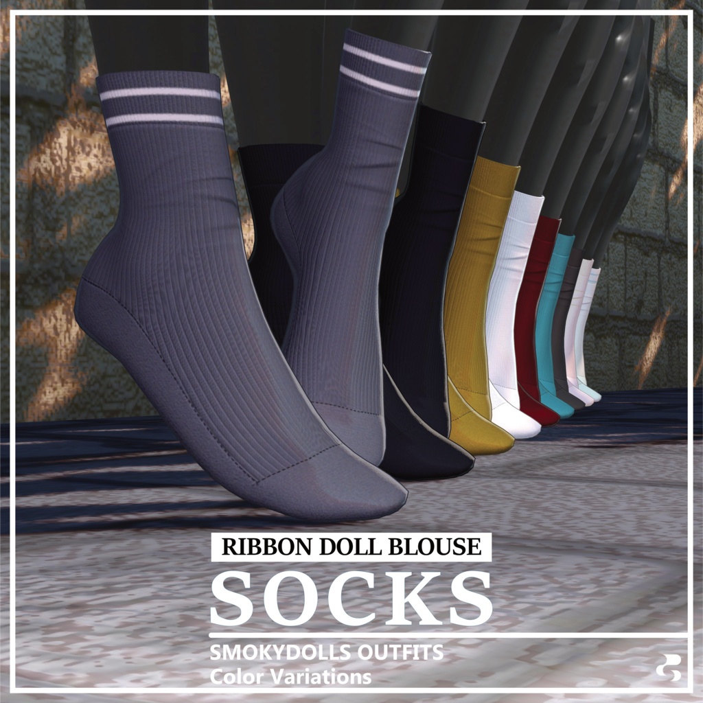 【Ribbon Doll Blouse】ヴィンテージドールコーデ【11アバター対応】
