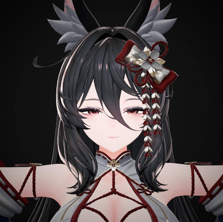 【Milltina用】Sexy Fox Girl FaceBlendShape - (VRC)