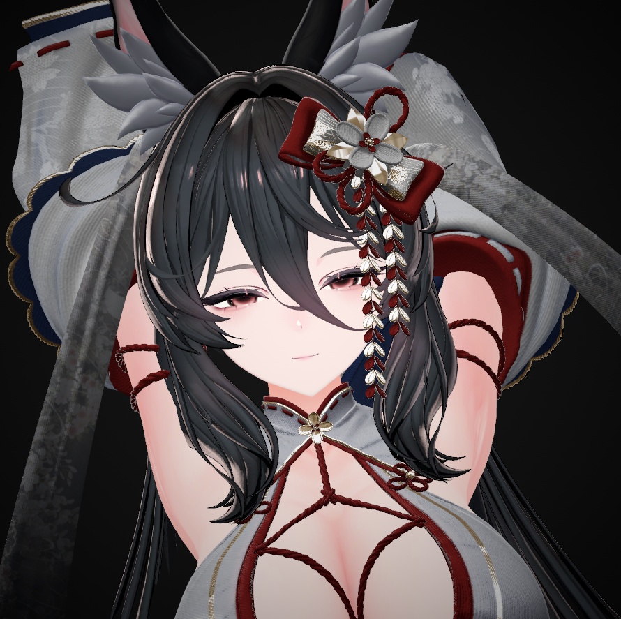 【Milltina用】Sexy Fox Girl FaceBlendShape - (VRC)