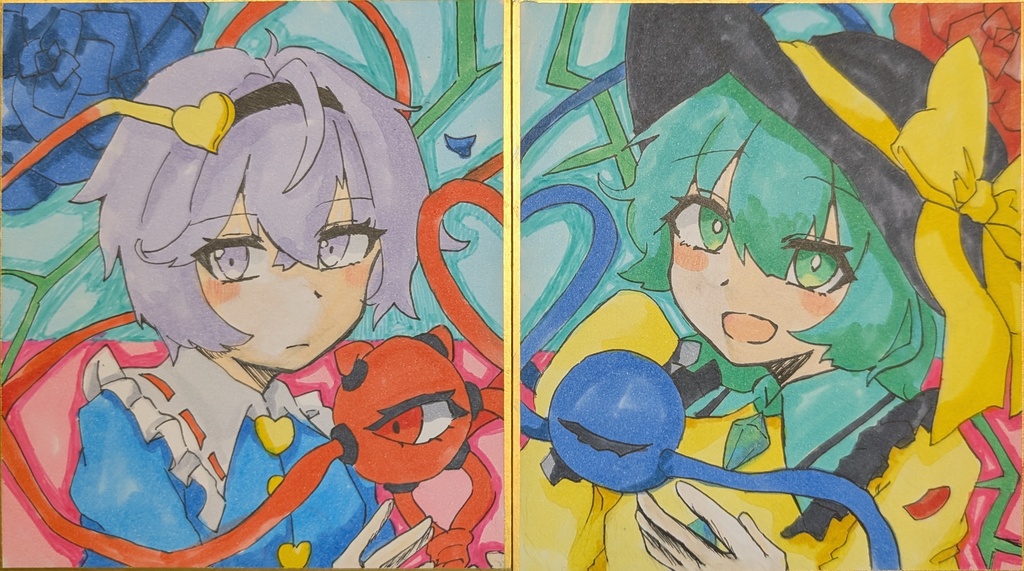 古明地姉妹小色紙