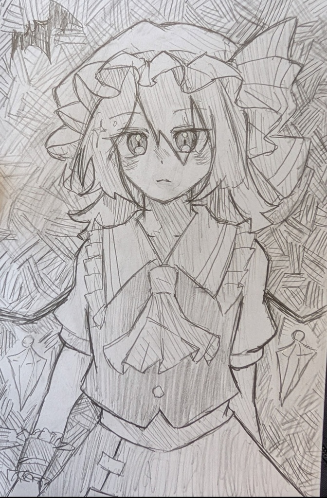 フランドール・スカーレットイラスト原画