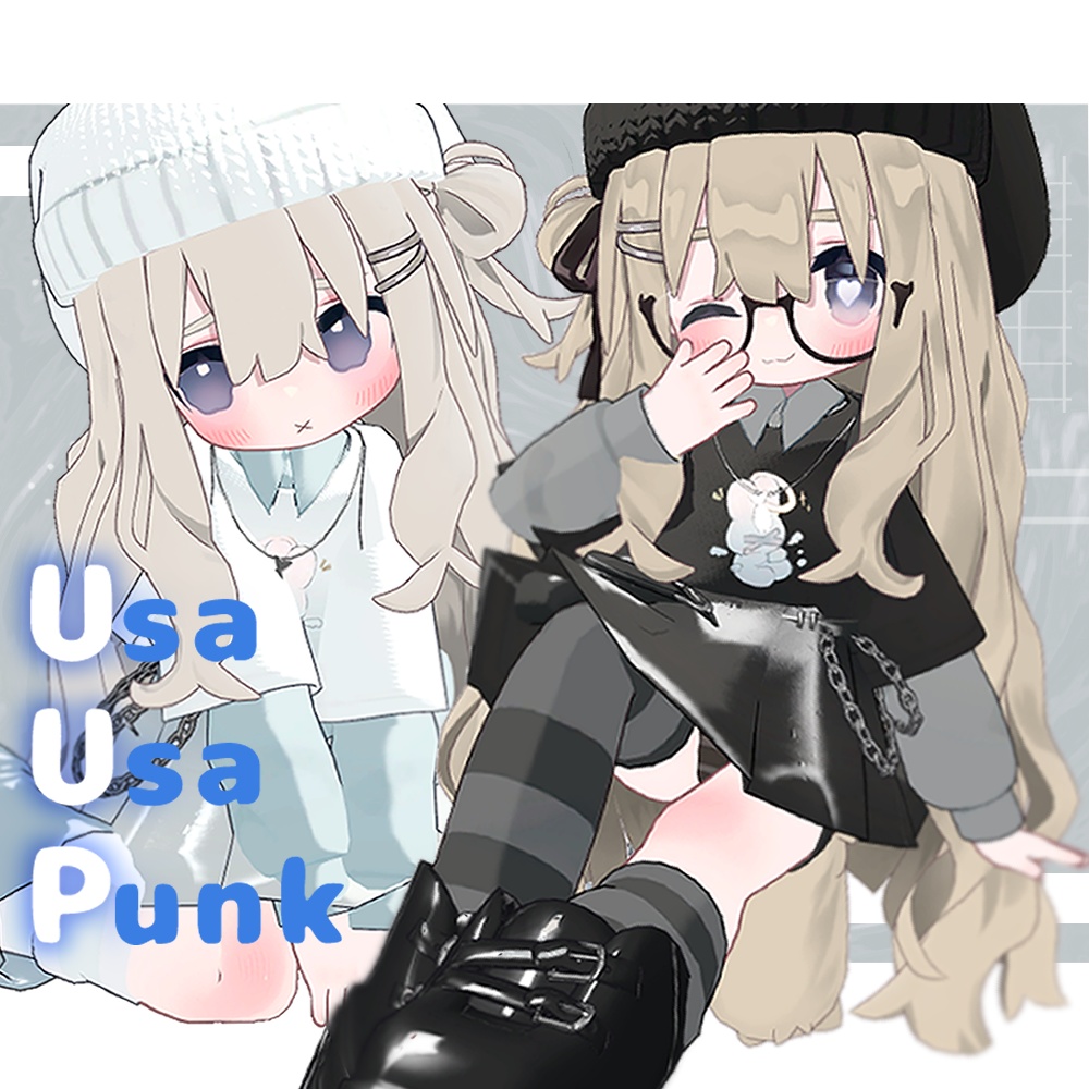 Usa Usa Punk　꒰ まめふれんず・アズキ対応 ꒱