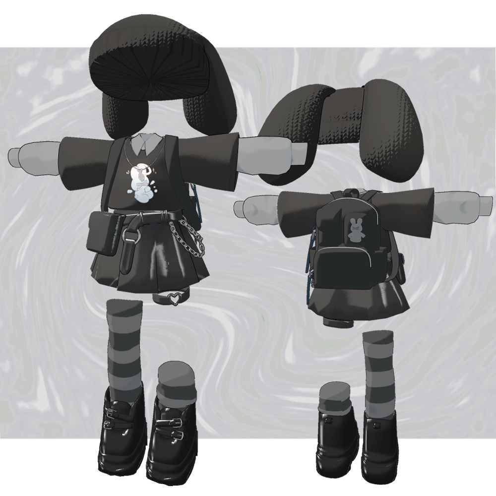 Usa Usa Punk ꒰ まめふれんず・アズキ対応 ꒱