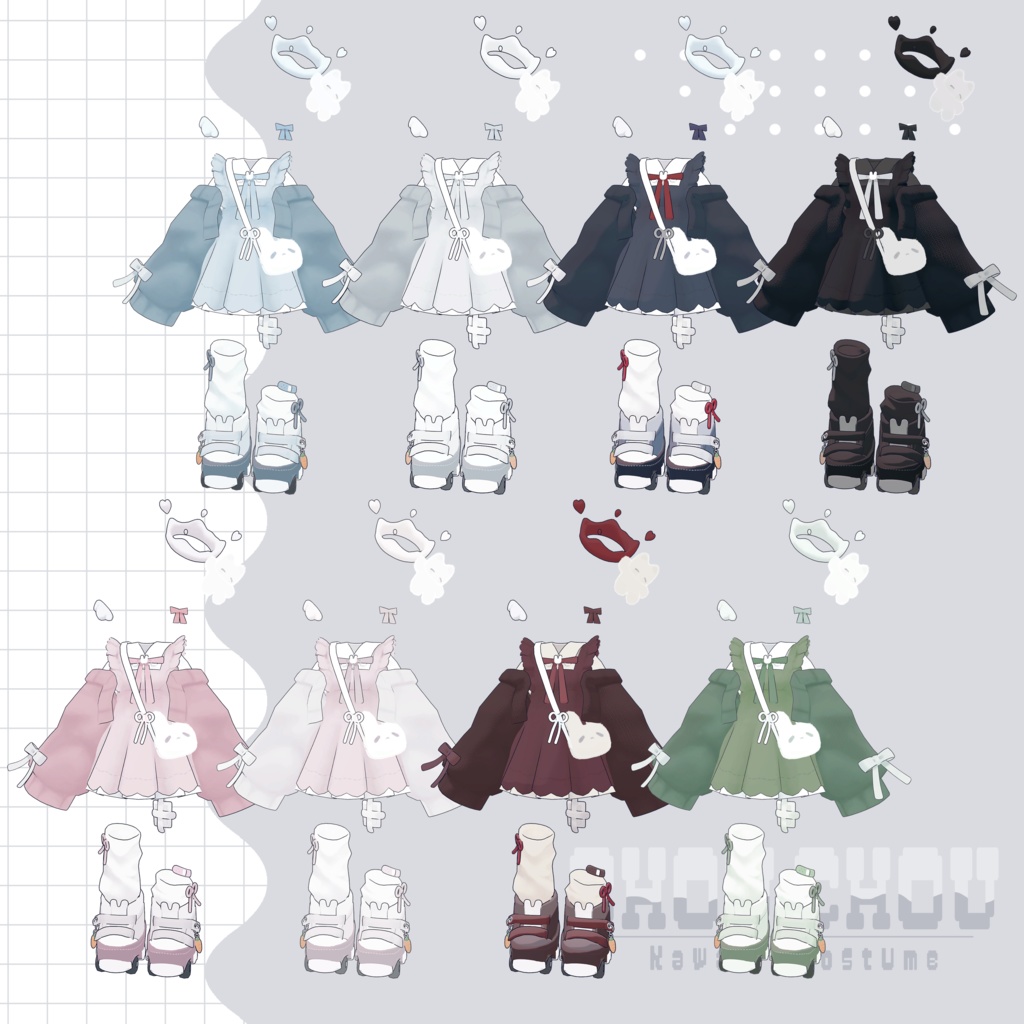 しゅしゅ♡chouchou ꒰ まめふれんず・しらつめetc...対応 ꒱