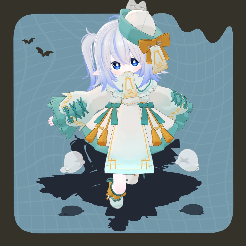 おばけきょんしー ꒰ まめふれんず・計7アバター対応 ꒱