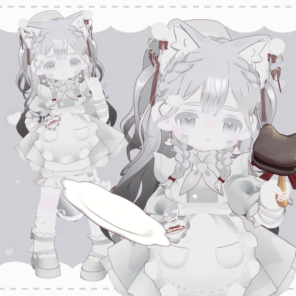 しゅくれった ♡ Sucretta ꒰ まめふれんず・計8アバター対応 ꒱