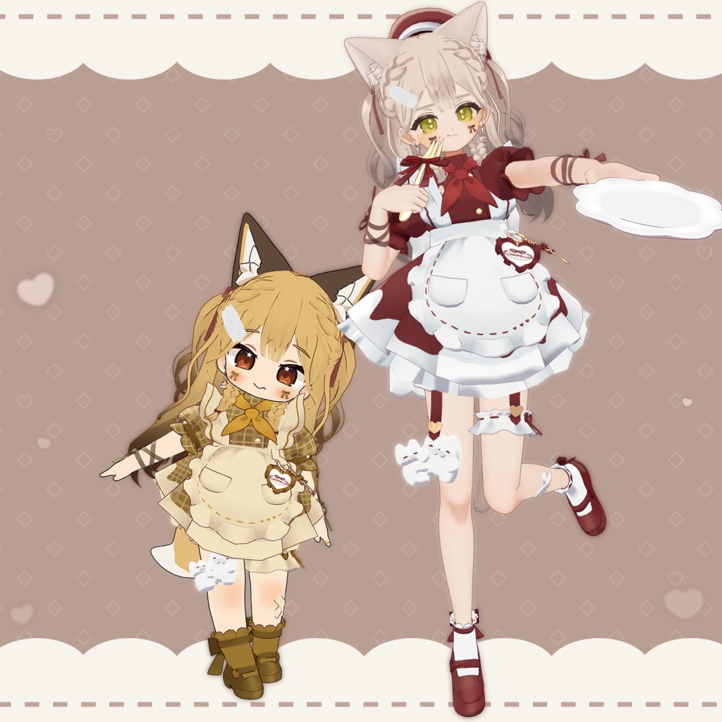 しゅくれった ♡ Sucretta ꒰ まめふれんず・計8アバター対応 ꒱