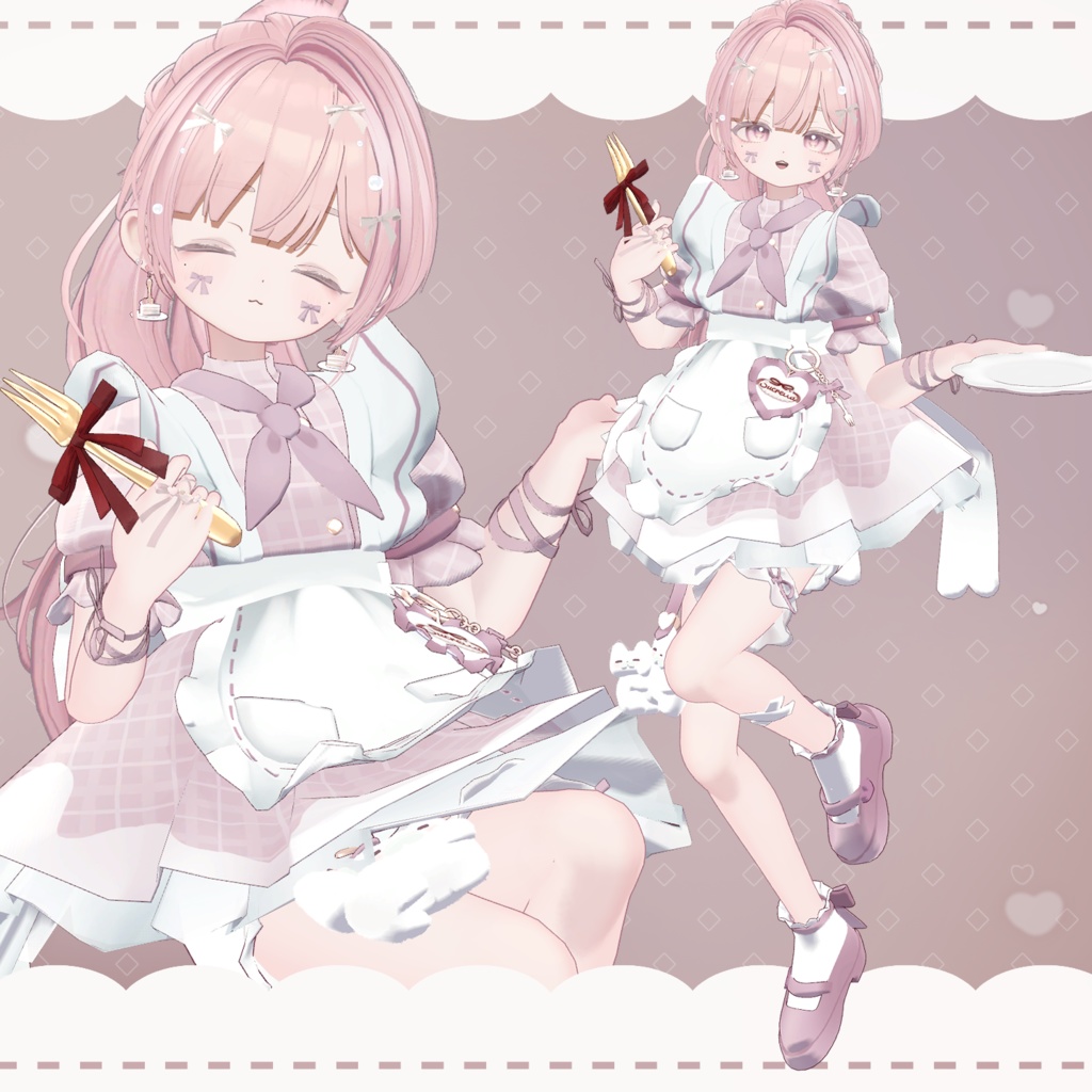 しゅくれった ♡ Sucretta ꒰ まめふれんず・計8アバター対応 ꒱