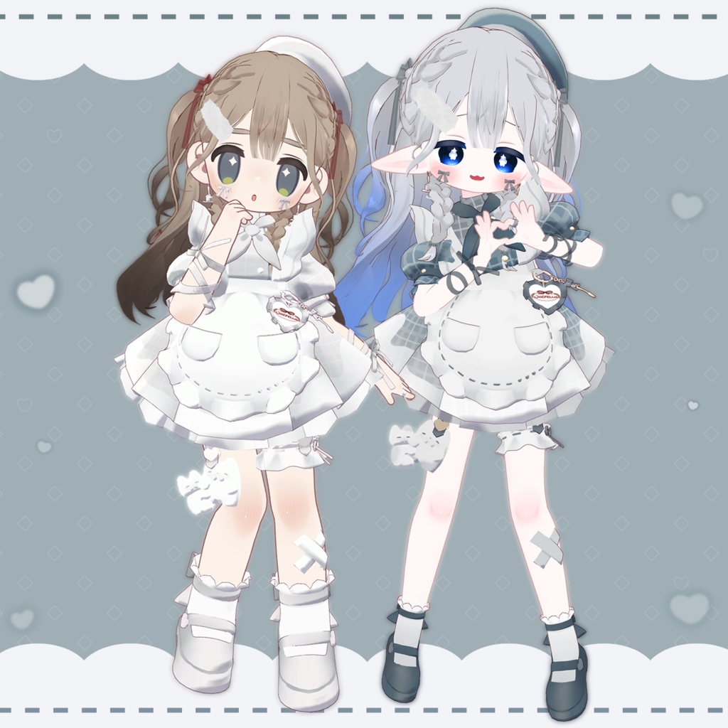 しゅくれった ♡ Sucretta ꒰ まめふれんず・計8アバター対応 ꒱