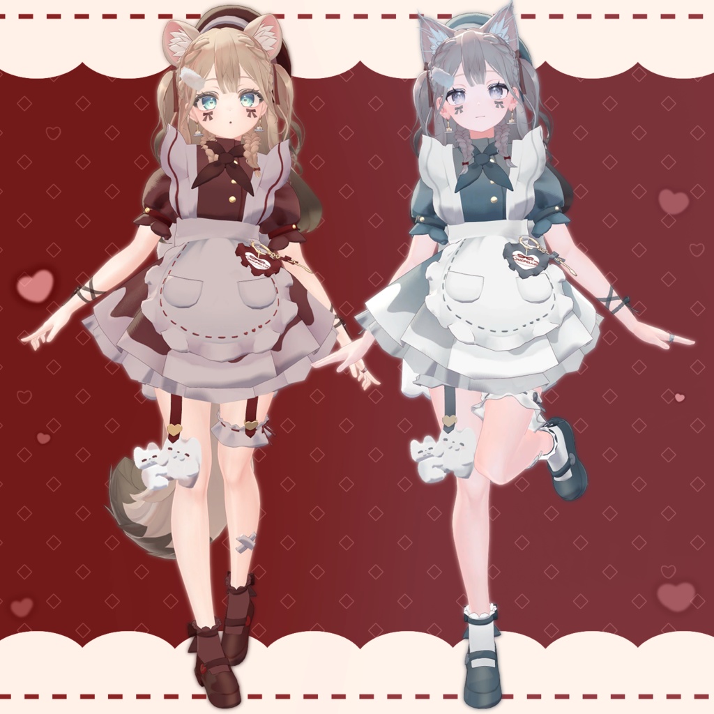 しゅくれった ♡ Sucretta ꒰ まめふれんず・計8アバター対応 ꒱