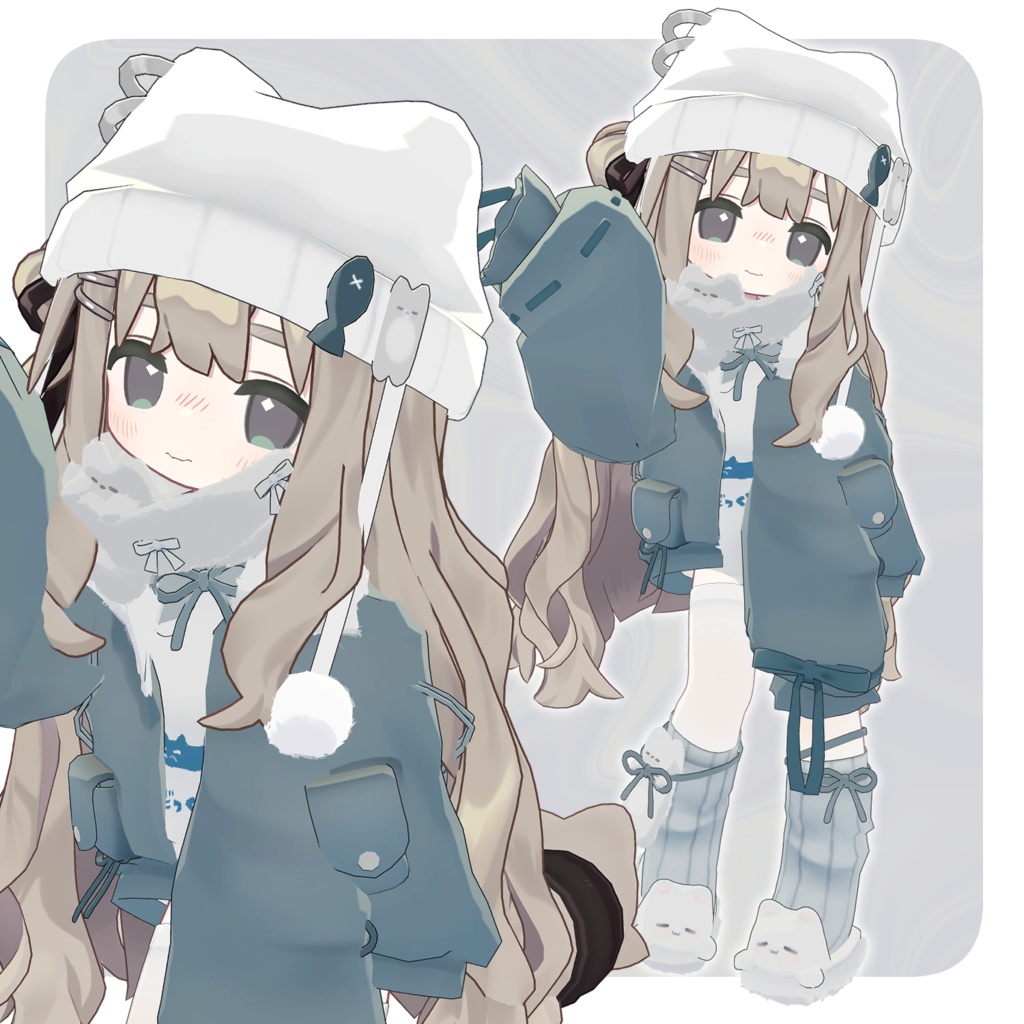 だっくすきゃっと꒰ まめふれんず・計5アバター対応 ꒱