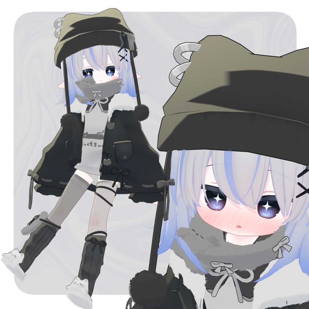 だっくすきゃっと꒰ まめふれんず・計5アバター対応 ꒱