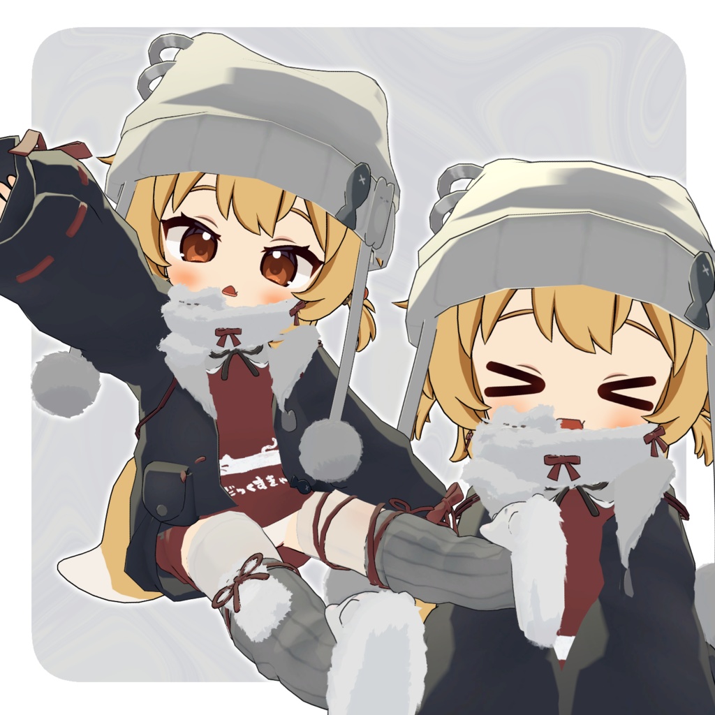 だっくすきゃっと꒰ まめふれんず・計5アバター対応 ꒱