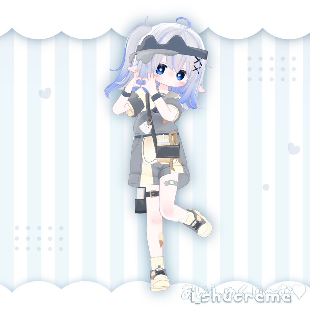 あいしゅくり~む ! i_shucreme ꒰ まめふれんず・計6アバター対応 ꒱