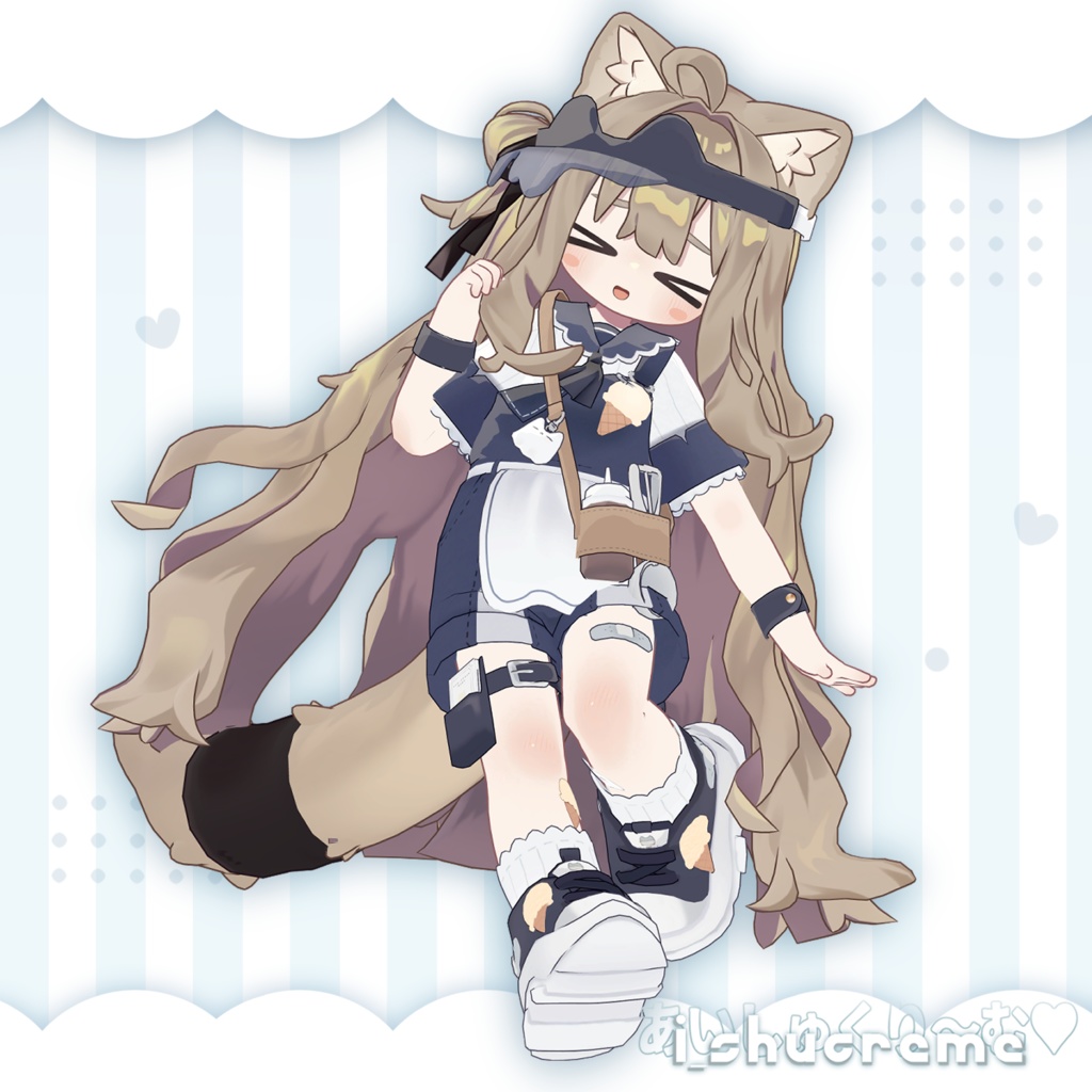あいしゅくり~む ! i_shucreme ꒰ まめふれんず・計6アバター対応 ꒱