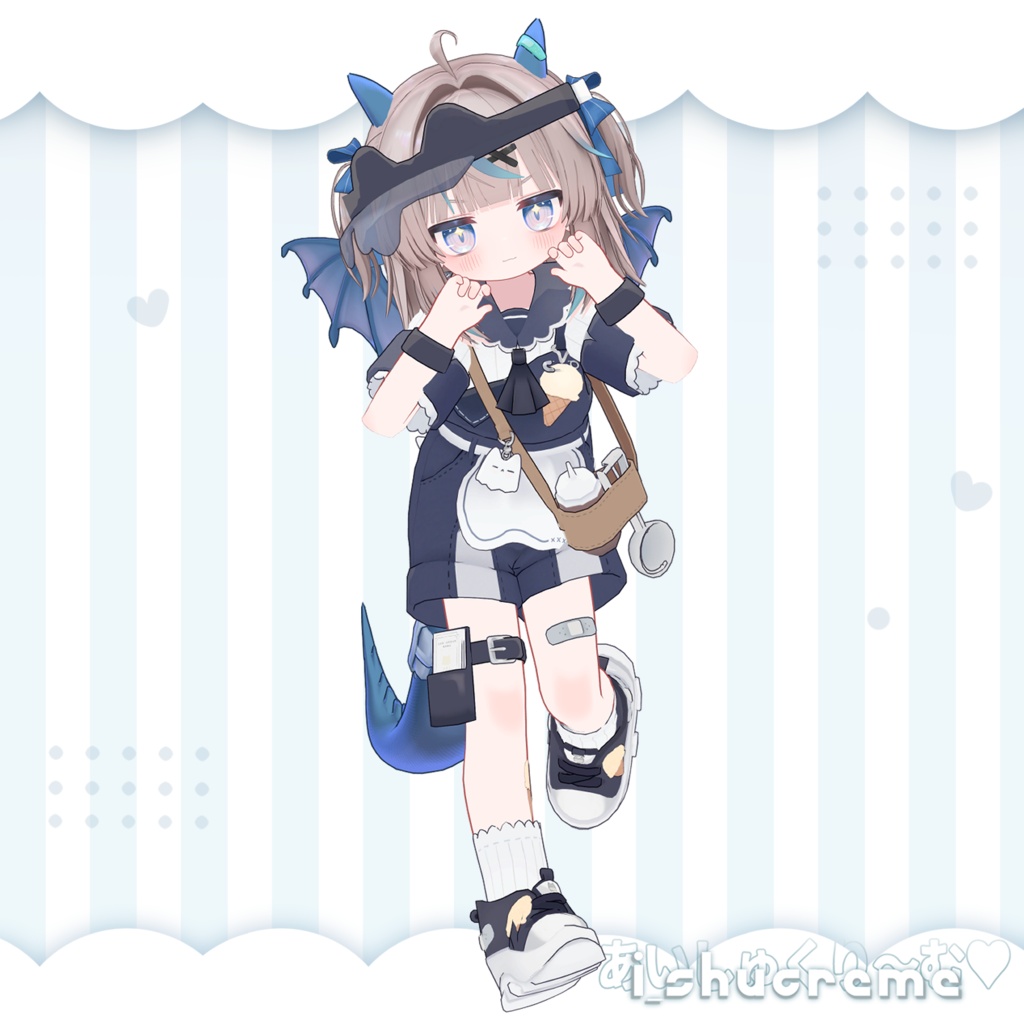 あいしゅくり~む ! i_shucreme ꒰ まめふれんず・計8アバター対応 ꒱