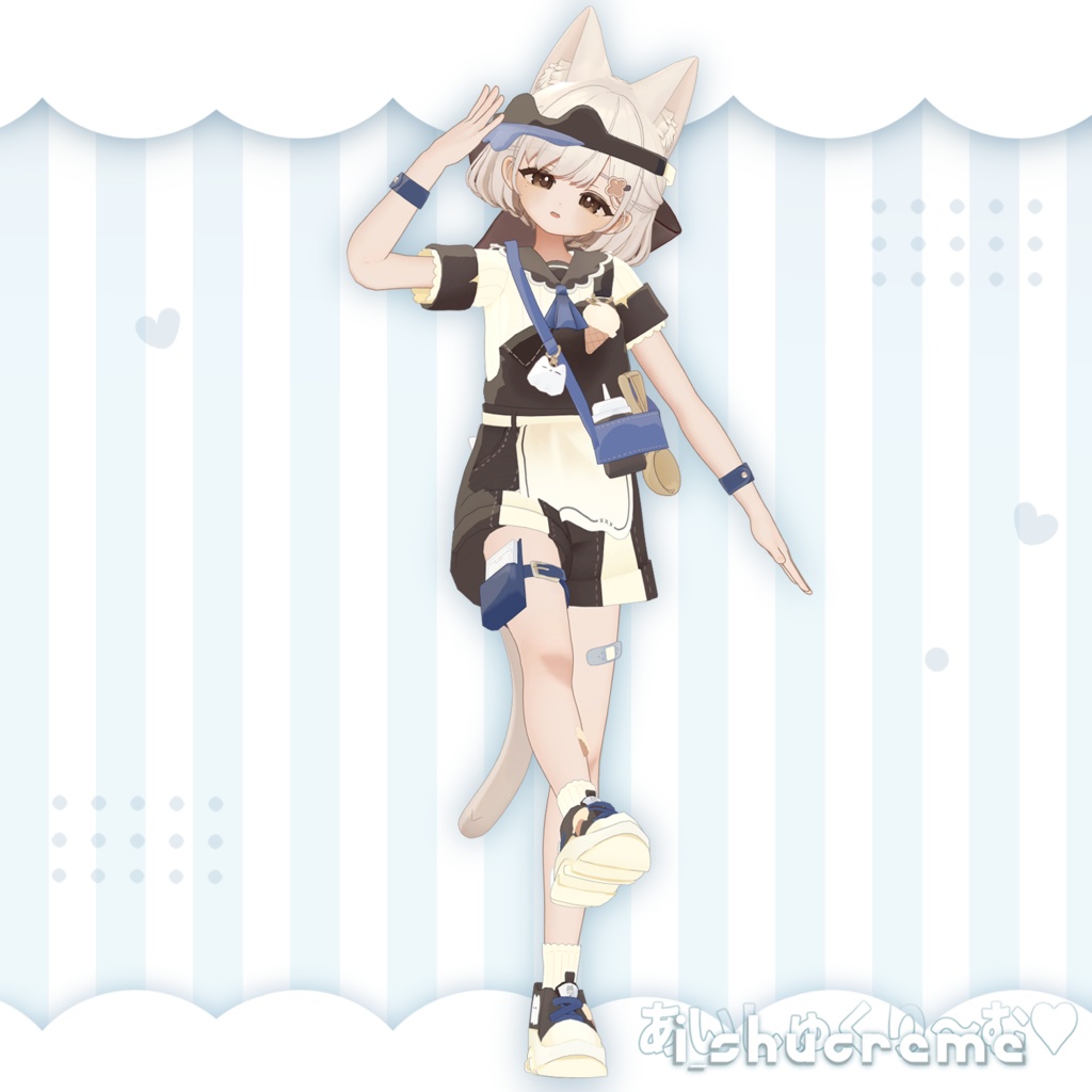 あいしゅくり~む ! i_shucreme ꒰ まめふれんず・計6アバター対応 ꒱