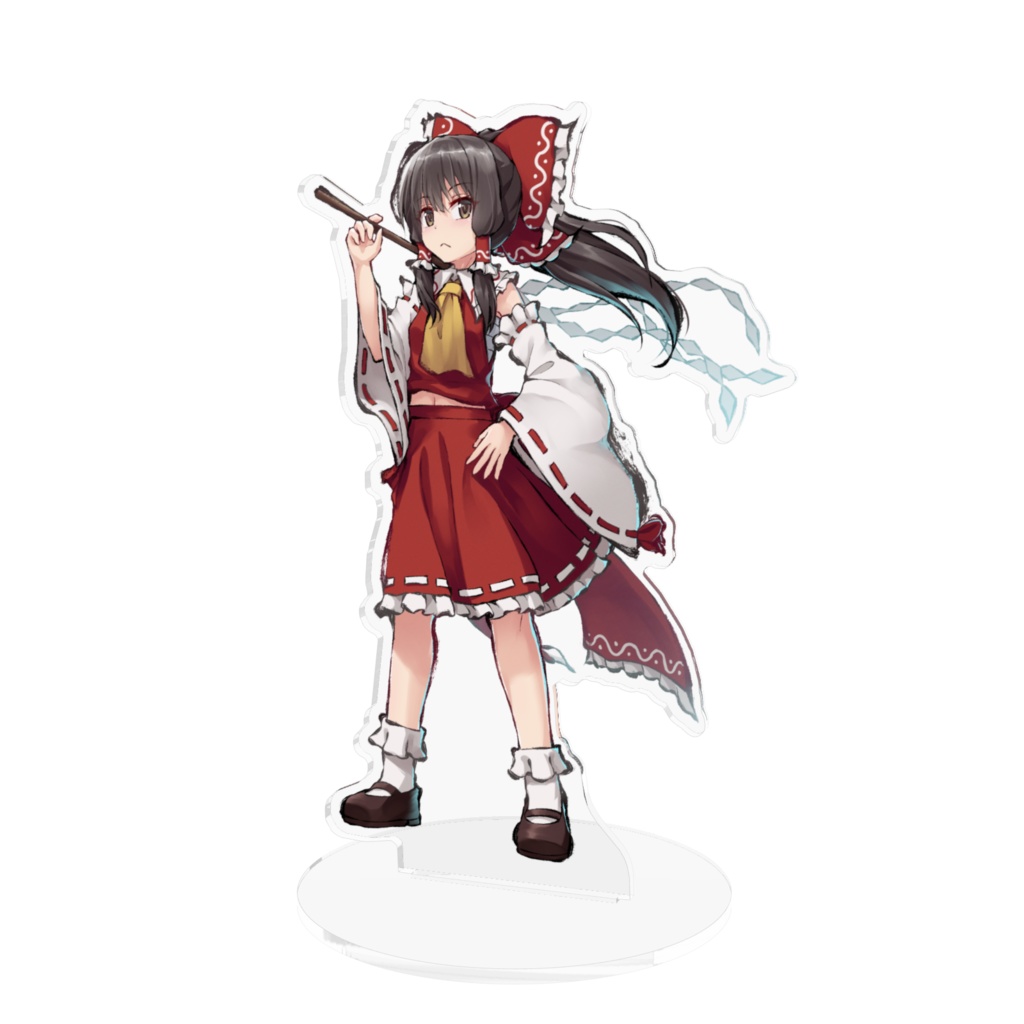 アクリルフィギュア博麗霊夢立ち絵