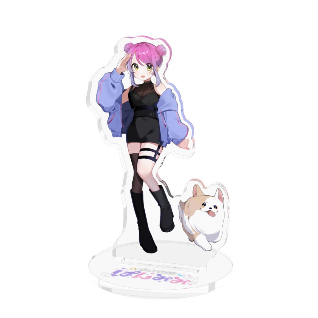 新デザイン　ぱんみみアクリルスタンド