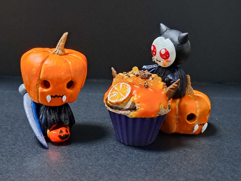 《現品限り‼️》シャイ神ちゃんハロウィンパーティー《オリジナルフィギュア》