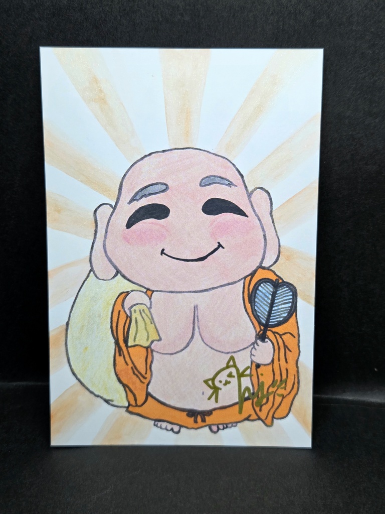 《100枚限定》直筆ポストカード 布袋様