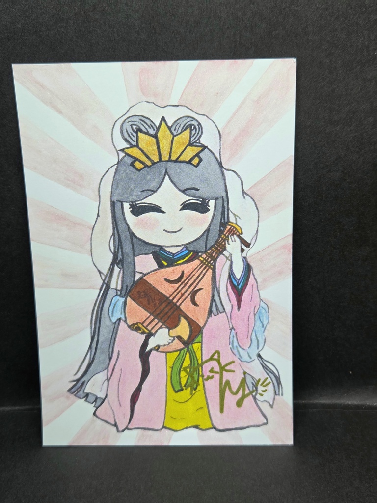 《100枚限定》直筆ポストカード 弁財天様