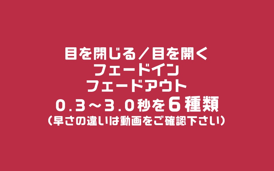 【TRPG素材】ココフォリア用APNG(WebP)素材
