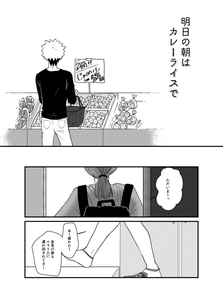 【匿名配送】明日の朝はカレーライスで